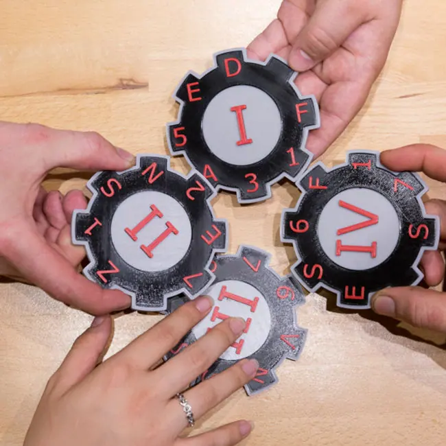 Selbst gebaute Rätsel im Escape Room Wels